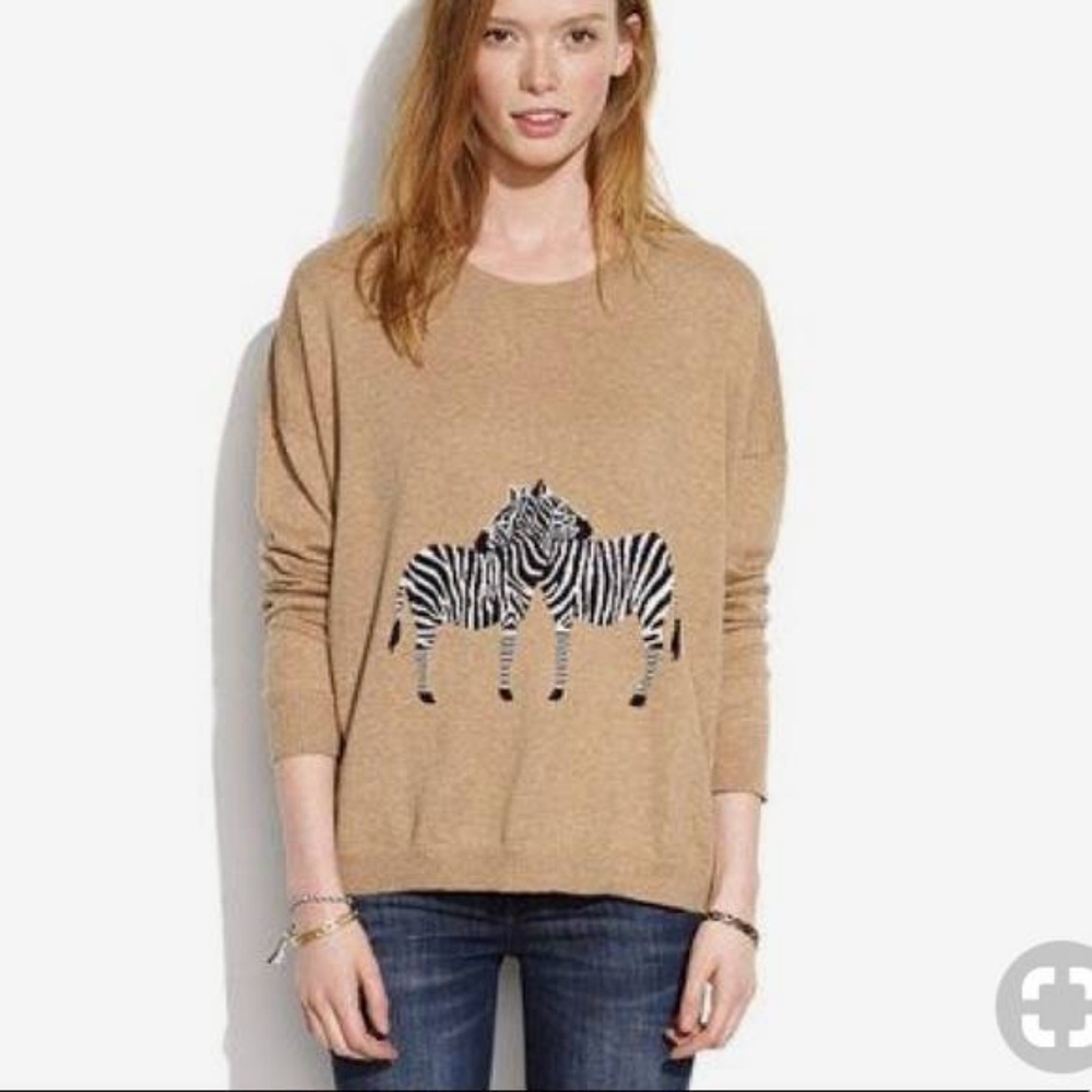 Madewell Zebra Sweater